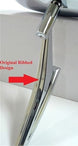 Exterior Door Mirror, Chrome, RH, 3914754, Angle 3