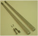 1968 - 1972 Nova Fuel Tank Straps, Stainless Steel Smooth Design