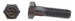 1966 - 1967 Chevelle Exhaust Manifold Bolts Set, Big Block, Washers Included, 32 Piece Kit, Angle 2