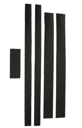 1968 - 1972 Nova Gas Fuel Tank Anti Squeak Set, Body and Straps Metal to Metal Cushioning