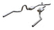 1964 - 1972 Chevelle Pypes Performance 409 Stainless Steel Crossmember Back Dual Exhaust System 3", Kit