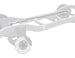 1968 - 1969 Chevelle V8 Return 1/4" STAINLESS STEEL Fuel Return Line, Front to Rear, Angle 2