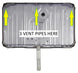 1971 - 1972 Chevelle Fuel Gas Tank, Angle 3