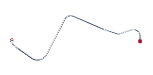 1965 - 1967 Chevelle Fuel Line Pump To Carburetor Line, 283 w/ 2BBL, Choose Original Material or Stainless Steel
