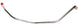 1971 - 1972 Chevelle Fuel Line Pump To Carburetor Line, 350/270hp, 4 BBL, Choose Original Material or Stainless Steel