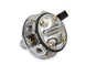 Silver Chrome Mechanical Fuel Pump, Small Block Chevy, Angle 4