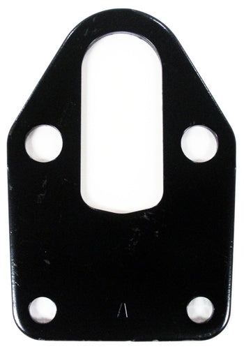 a Chevy Nova and Chevelle Fuel Pump Mounting Plate Adapter, Small Block