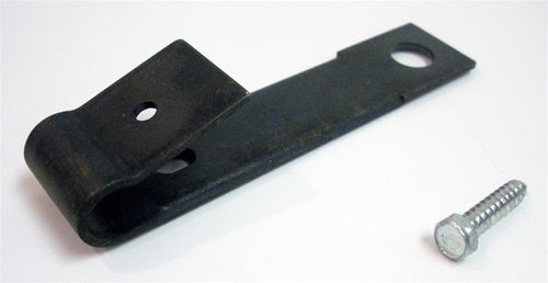 1966 - 1972 Holley Carburetor Dual Fuel Line Support Strap Bracket with Screw