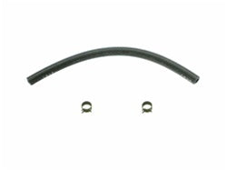 1964 - 1972 Gas Hose for 3/8 Inch Hard Line to Engine Fuel Pump, 2 Clamps Included