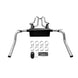 1968 - 1974 Nova Flowmaster American Thunder Crossflow Exhaust Kit, Stainless Steel, Angle 3