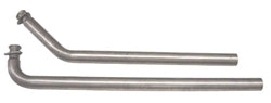 1964 - 1972 Chevelle Big Block Chevy 2.5 Downpipes with Flanges For Exhaust Manifolds, Stainless Steel, Pair