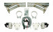 Pypes Universal Electric Exhaust Cutout Kit with 2.5" Stainless Steel Y-Pipes