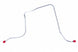 1967 - 1969 Chevelle Fuel Line Pump To Carburetor Line, 230 6 Cylinder, Choose Original Material or Stainless Steel