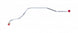 1967 - 1969 Chevelle Fuel Line Pump To Carburetor Line, 350/295hp or 327/275hp, 4 Barrel 3/8