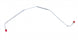 1969 Chevelle Fuel Line Pump To Carburetor Line, 307, 327, 2 BBL, 5/16, Choose Original Material or Stainless Steel