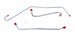 Fuel Line Pump To Carburetor Line, 350/255-300hp, w/ Return, Original Material or Stainless Steel