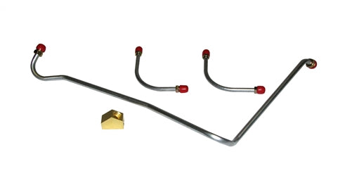 Fuel Line Pump To Carburetor Line, 396 / 375hp w/ Block, Holley, Original Material or Stainless Steel
