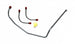 1969 Nova Fuel Line Pump To Carburetor Line, 396/375hp, 3 Lines w/ Block, Choose Original Material or Stainless Steel