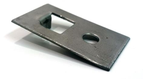 1968 - 1972 Nova Rear Frame Rail Fuel Gas Line Retainer Support Bracket, Straight
