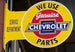 Sign, Metal, We Use Genuine Chevrolet Parts