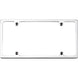 Billet Specialties Slimline License Plate Frame, Polished Aluminum or Satin Black Finish