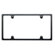 Billet Specialties Slimline License Plate Frame, Polished Aluminum or Satin Black Finish, Angle 2