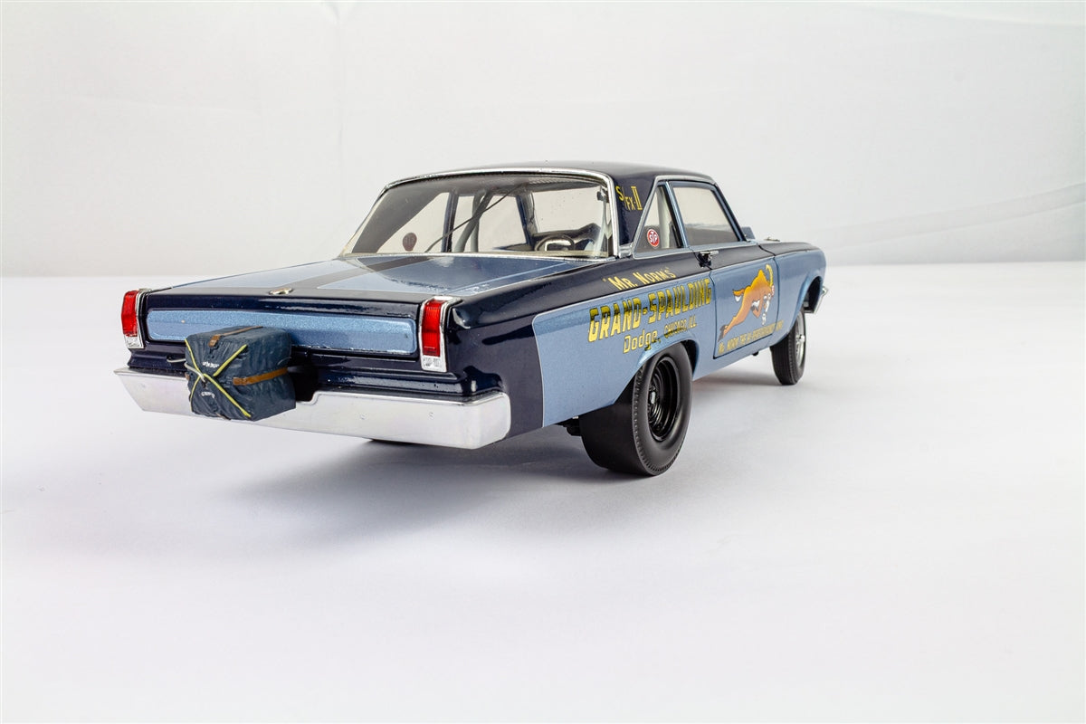 Mr. Norm's 1965 Dodge Coronet Hemi Fuel Injected AWB, Issue #16 Die-Cast Metal 1:18 Limited Edition Supercar, Angle 9