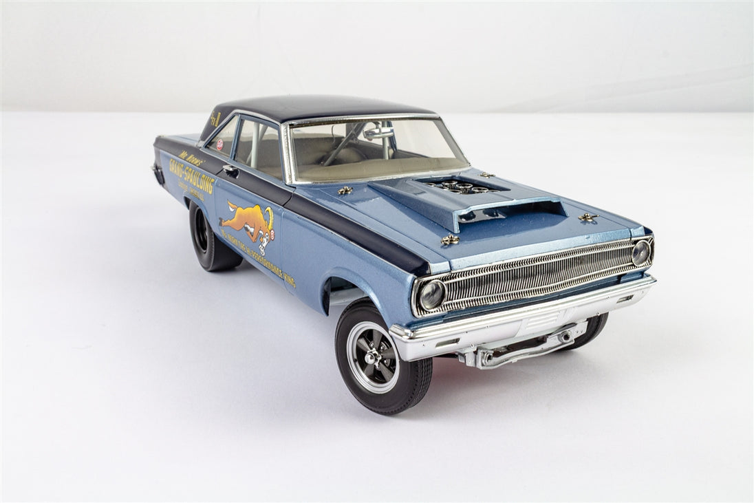 Mr. Norm's 1965 Dodge Coronet Hemi Fuel Injected AWB, Issue #16 Die-Cast Metal 1:18 Limited Edition Supercar, Angle 10