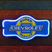 Super Chevrolet Service LED Neon Looking Sign, 17" Marquee Shape, Angle 2