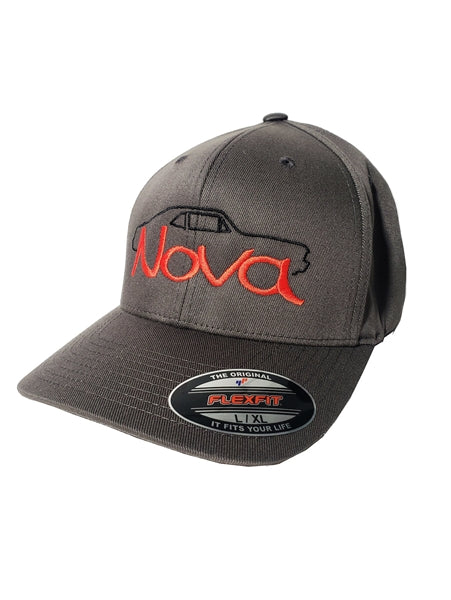 Nova Silhouette Embroidered Baseball Cap - Flexfit Hat