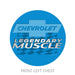 Chevy Nova and Chevelle Legendary Muscle Sapphire Blue T-shirt, Angle 2