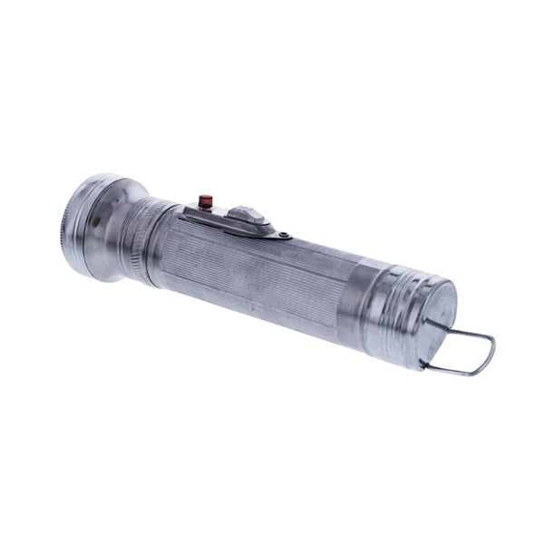 Retro LED Flashlight, Vintage Dealer Style Accessory, Angle 2