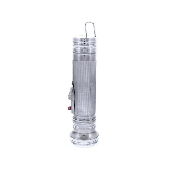 Retro LED Flashlight, Vintage Dealer Style Accessory, Angle 4