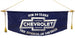 Vintage 1940's Chevrolet Dealership Showroom Banner