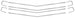 1970 Chevelle Grille Molding Set, Super Sport, 8 Pieces