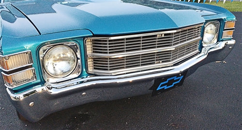 1971 Chevelle Silver Grey Grille