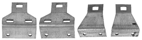 1969 Chevelle Splash Pan Lower Grille & Headlight Bezel Brackets, Set of 4