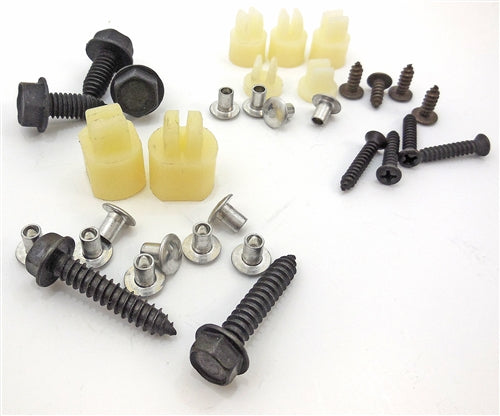 1968 Chevelle Grille Hardware Set, 31 Pieces