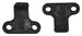 1967 Chevelle Valance Panel Headlight Bezel Retainers, Pair