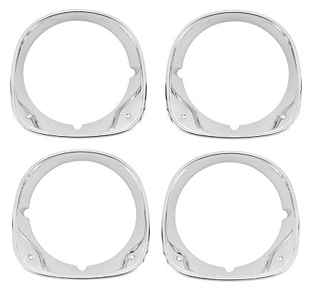 1970 Chevelle Headlight Bezels, Set