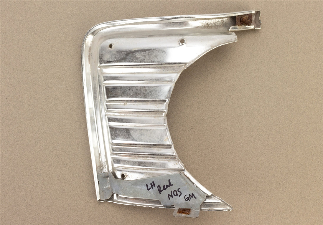 1967 Chevelle Headlight Grille Extension, Left Hand, Original GM NOS, 3893975, Angle 2
