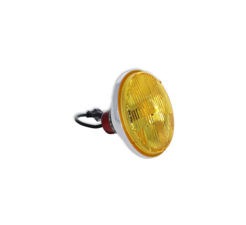1966 - 1970 Chevelle 5.75 Holley RetroBright LED Headlight Headlamp, Yellow Lens 5700K Bulb, Angle 2