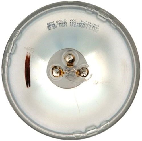 1962 - 1978 Nova & 1971 - 1972 Chevelle 7" Headlight Bulb Assembly, Halogen Extra Vision Upgrade, 3x Brighter, Angle 2