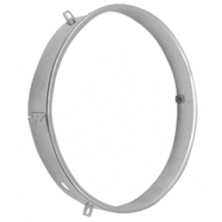Headlight Assembly Retainer Ring, Stainless 1 Inch Wide