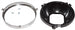1964 - 1970 Chevelle Headlight Mounting Bucket Bowls Set With Retaining Rings, Angle 2