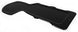 Firewall Heater Box Delete Cover Plate, Bolt-In Style, Black, Angle 2