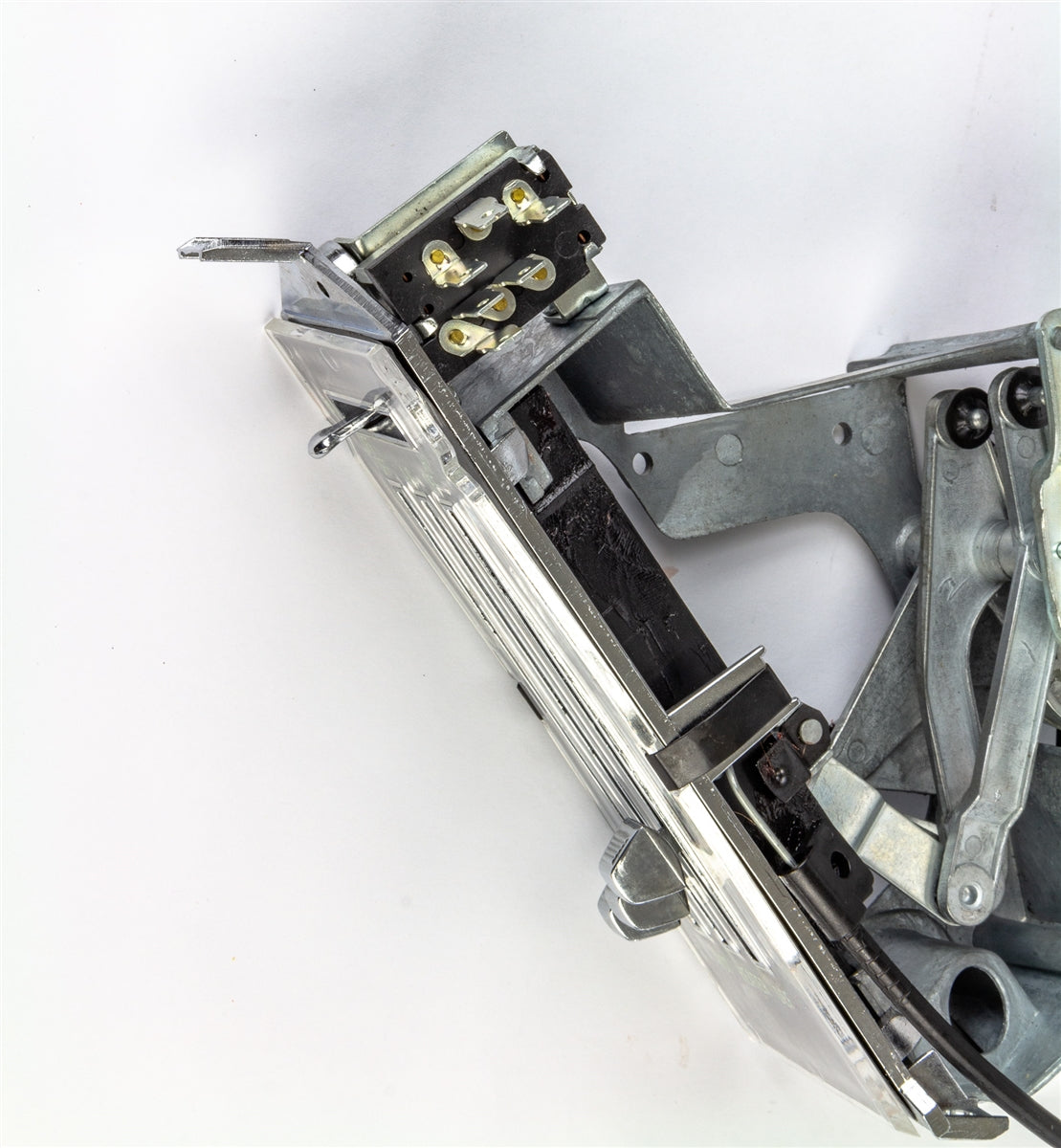 1969 - 1974 Nova Heater Control Assembly with Air Conditioning, Cables Included, 6273372, Angle 4