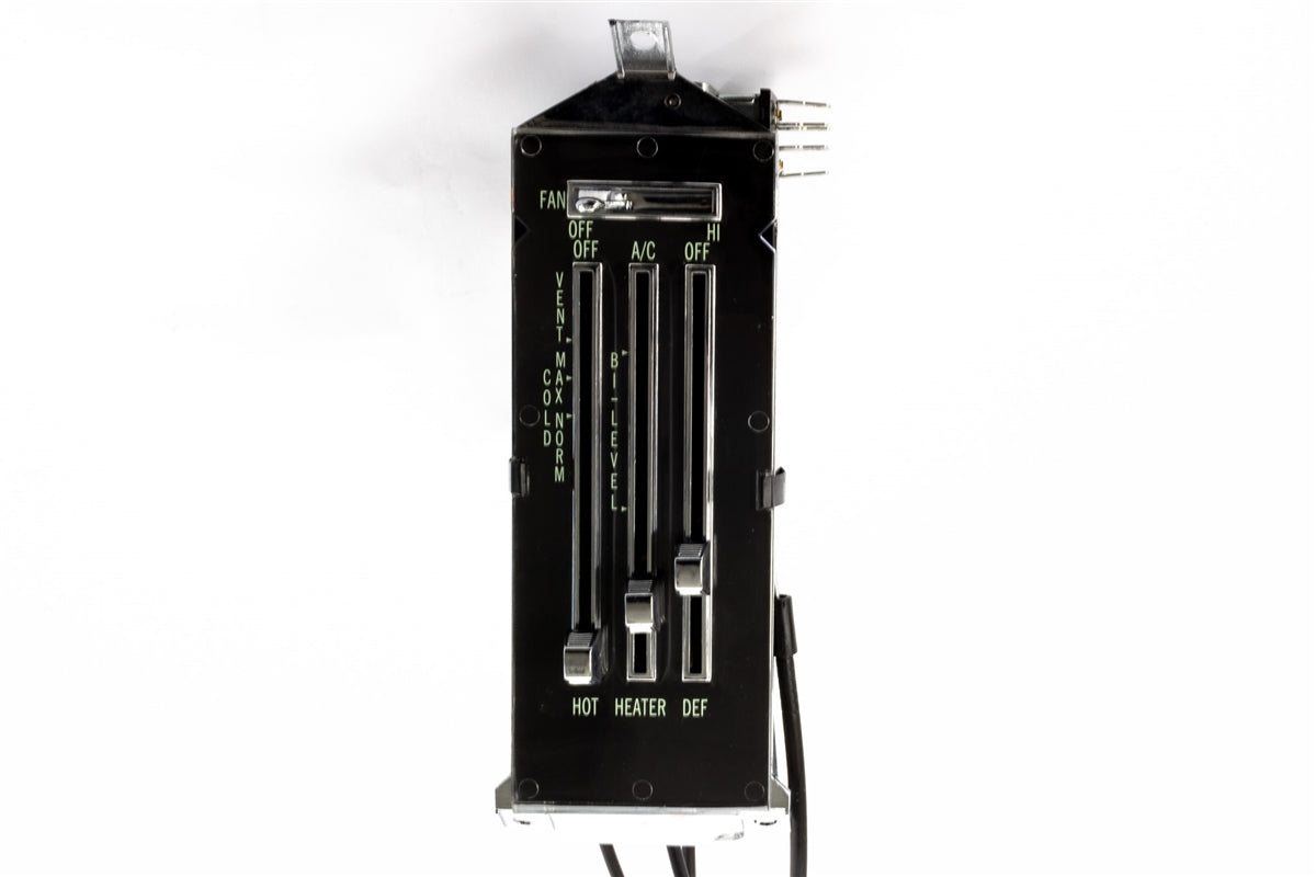 1969 - 1974 Nova Heater Control Assembly with Air Conditioning, Cables Included, 6273372, Angle 7