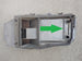 1968 - 1979 Nova Firewall Heater Core Tube Seal, with Air Conditioning, Angle 6