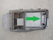 1968 - 1979 Nova Firewall Heater Core Tube Seal, with Air Conditioning, Angle 6